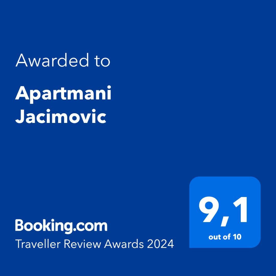 Apartmani Jacimovic Čanj Buitenkant foto